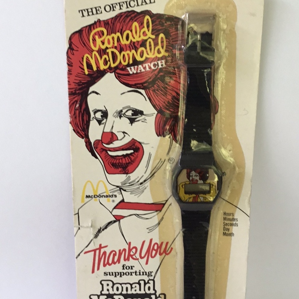 VTG 1984 The Official  Ronald McDonald House Watch
